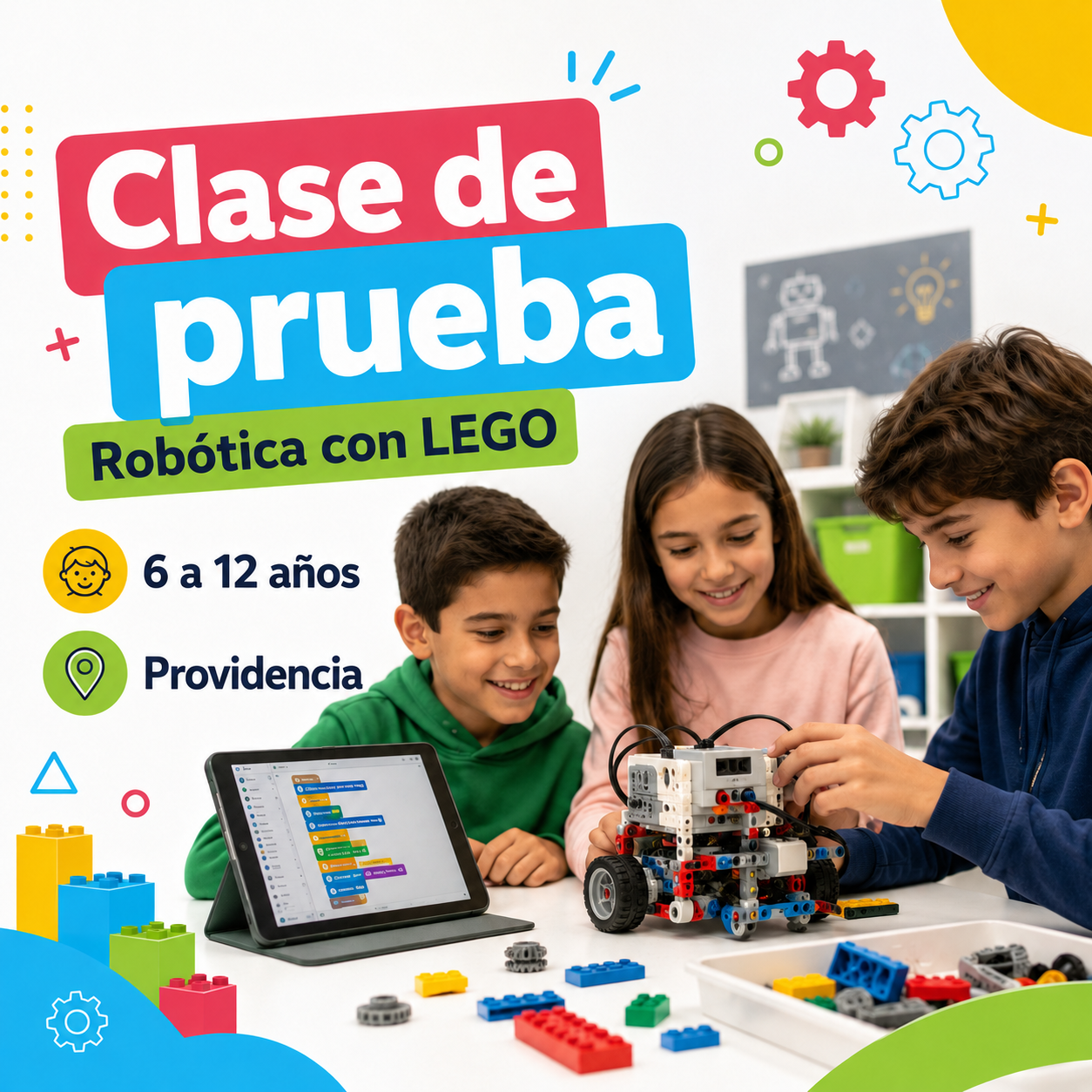 Clase de Prueba (6 a 12 años) - Providencia
